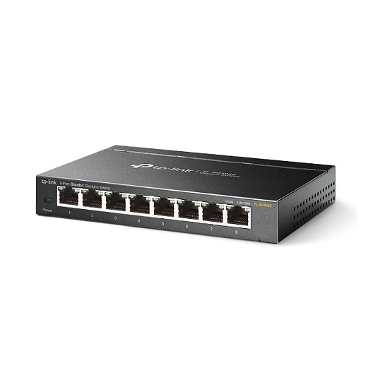 TP-Link TL-SG108S Switch Gigabit de 8 puertos Negro TP-Link TL-SG108S Switch Gigabit de 8 puertos Negro