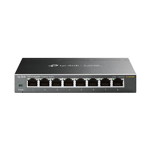 TP-Link TL-SG108S Switch Gigabit de 8 puertos Negro TP-Link TL-SG108S Switch Gigabit de 8 puertos Negro