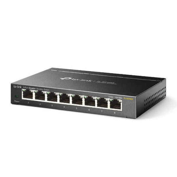 TP-Link TL-SG108S Switch Gigabit de 8 puertos Negro TP-Link TL-SG108S Switch Gigabit de 8 puertos Negro