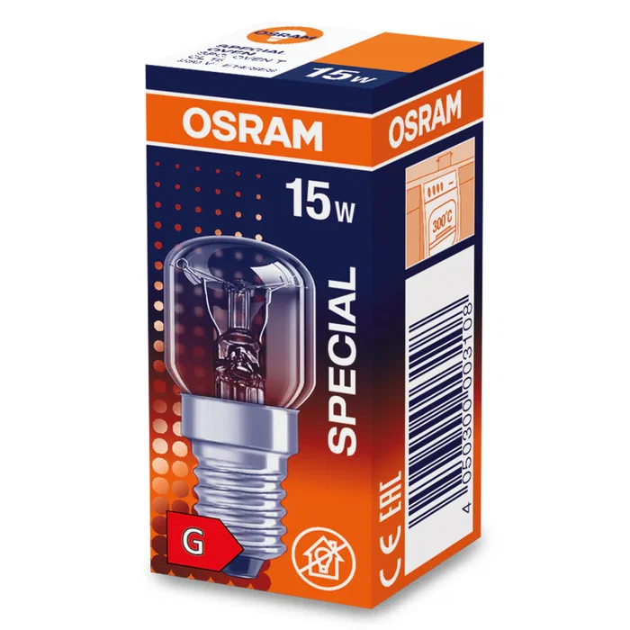 Ledvance/Osram Bombilla Incandescente E14 15W 85Lm 2700K Regulable - Blanco Muy Cálido LVE-4050300003108