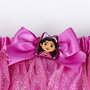 Casa de Gabby - Accesorios de Belleza y Fantasía para Niña, Tutú y Diadema Rosa, Disfraz para Edad 2-4 Años (3+), Dimensiones 30x29x2 cm