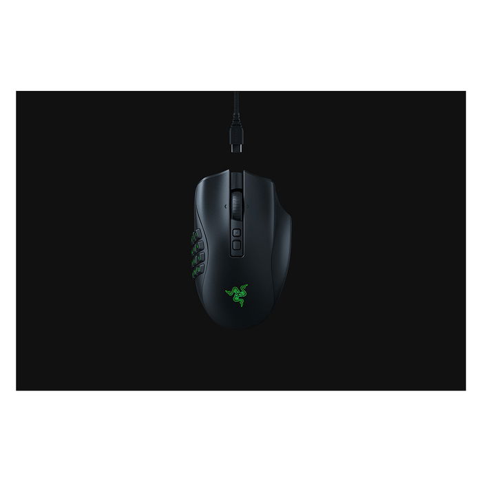 Razer Naga V2 Pro Gaming Maus (Ratón para Juegos) Inalámbrico Negro - RZ01-04730100-R3M1 Razer Naga V2 Pro Gaming Maus (Ratón para Juegos) Inalámbrico Negro - RZ01-04730100-R3M1