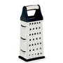Rallador Kinvara Negro Plateado Plata Acero Inoxidable ABS TPR 9,5 x 21,5 x 6,7 cm 9,5 x 22,5 x 6,7 cm (12 Unidades)