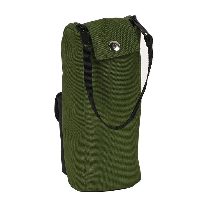 Estuche Escolar Safta Dark forest Negro Verde 6 x 21 x 6 cm