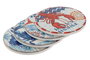 DKD Home Decor Posavasos Dolomite Marino Surtido de 12 Unidades