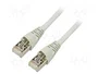 TELEGÄRTNER Patch cord Cat 6a S/FTP 0,25m Rojo RJ45