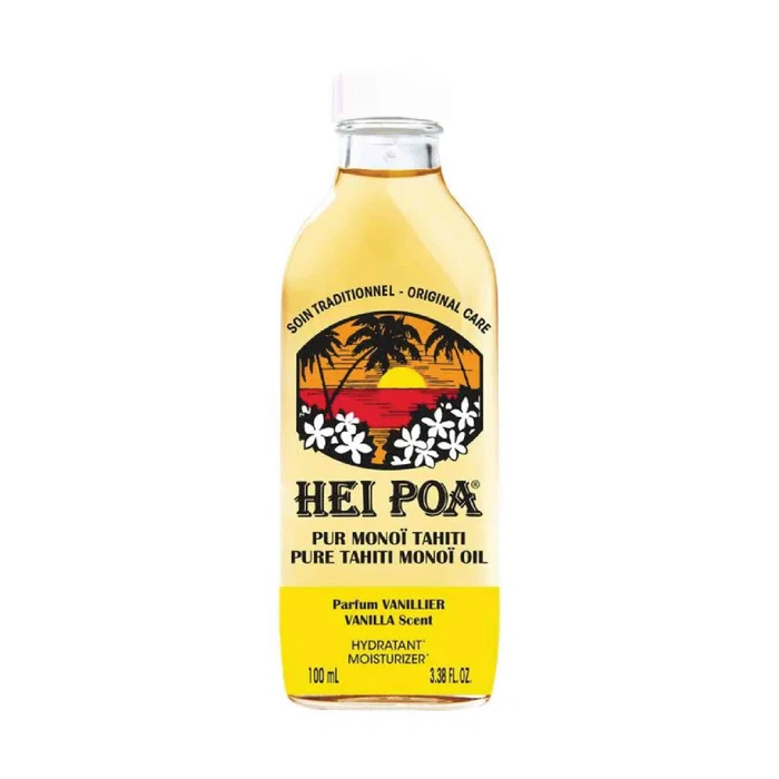 Hei Poa Pure Thaiti Manoi Aceite Corporal e Hidratante de Vainilla 100 ml