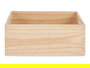 Giftdecor Caja Madera Cerrada Pino Natural 36x31x14 cm (Set de 4)