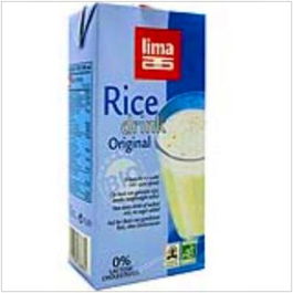 LIMA Bebida Vegetal De Arroz Bio S/A 1 Litro Sin Gluten Apta Para Veganos