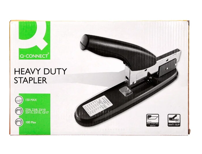 Q-connect Grapadora Metálica kf02293 Capacidad 150 Hojas Color Negro Q-connect Grapadora Metálica kf02293 Capacidad 150 Hojas Color Negro