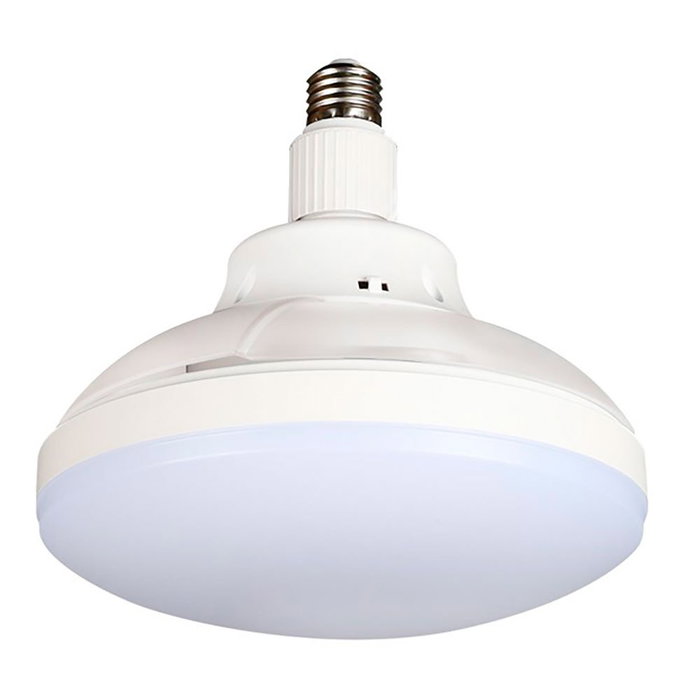 Cristalrecord Venty Ventilador de techo LED con aspas retráctiles Blanco