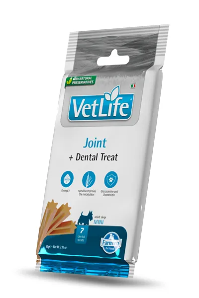 Farmina Vet Life Joint Adult Mini Alimento Complementario para Perros 15x60 gr Farmina Vet Life Joint Adult Mini Alimento Complementario para Perros 15x60 gr