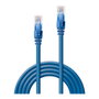 Lindy Cable de Red Ethernet Cat6 U/UTP Patch Blue 0.5 Metros