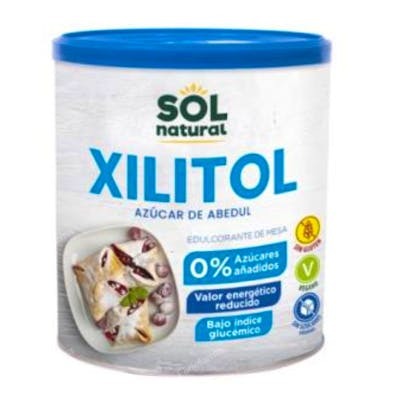 SOLNATURAL Azúcar de Abedul Xilitol 500gr - Edulcorante Vegano Bajo Índice Glucémico Sin Azúcares Añadidos SOLNATURAL Azúcar de Abedul Xilitol 500gr - Edulcorante Vegano Bajo Índice Glucémico Sin Azúcares Añadidos