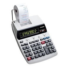 Canon MP120 MG 12 Calculadora de Sobremesa, 12 Dígitos, Impresión 2 Colores 2,7 L/s, Pantalla Grande, Funciones Financieras y Divisas Canon MP120 MG 12 Calculadora de Sobremesa, 12 Dígitos, Impresión 2 Colores 2,7 L/s, Pantalla Grande, Funciones Financieras y Divisas