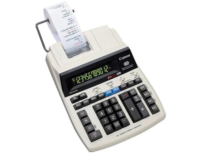 Canon MP120-MG Calculadora de impresión de sobremesa con 12 dígitos Canon MP120-MG Calculadora de impresión de sobremesa con 12 dígitos