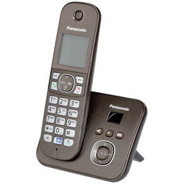 Panasonic KX-TG6821GA Teléfono inalámbrico DECT mocca-marrón
