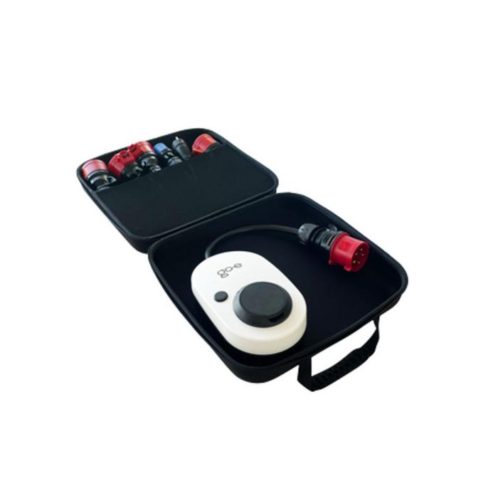 go-e Estuche Rígido de Transporte y Almacenamiento para Cargadores go-e (Gemini flex, HOME+) y Accesorios de Carga EV