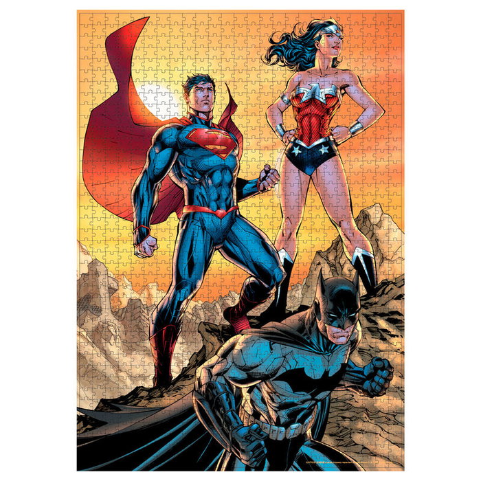 SD TOYS Puzzle Liga de la Justicia DC Comics 1000 Piezas 48x68cm SD TOYS Puzzle Liga de la Justicia DC Comics 1000 Piezas 48x68cm