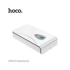 HOCO UV-S 1PRO Esterilizador UV Box S1 Pro Blanco - Global Version