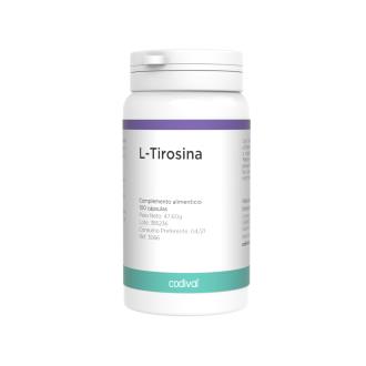 CODIVAL L-Tirosina 100 cápsulas CODIVAL L-Tirosina 100 cápsulas