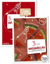 ANAYA, Matemáticas 3. + Dual Focus - ANAYA
