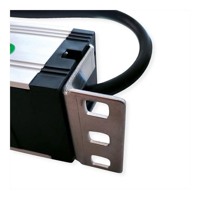 VALUE Regleta de 7 Tomas con Protección contra Sobrecargas y Cable de 1,8m