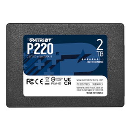 Patriot P220 2 TB Black SATA III 6 Gb/s 2.5 pulgadas SSD