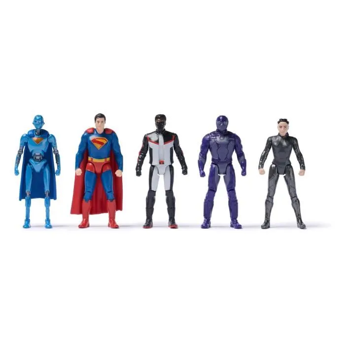 Spinmaster SPI6073655 Multipack Figuras 8 cm Superman La Película