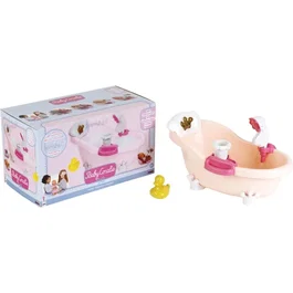 KLEIN - Bañera Bebé Modelo 1665 Baby Coralie con Sonidos, Luz y Cabezal de Ducha, Juguete de Imitación para Niños +3 Años