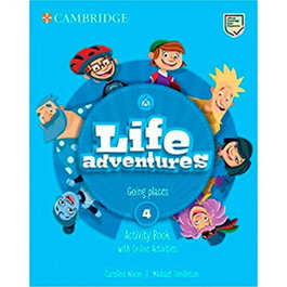 CAMBRIDGE, Life Adventures Level 4 Activity Book with Home Booklet and Digital Pack Updated - Caroline Nixon