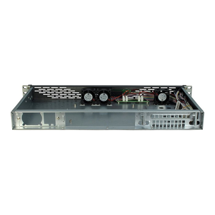 Inter-Tech IPC 1U-K-125L Chasis de Servidor 1HE con 2x USB 3.0