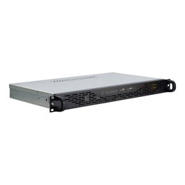 Inter-Tech IPC 1U-K-125L Chasis de Servidor 1HE con 2x USB 3.0