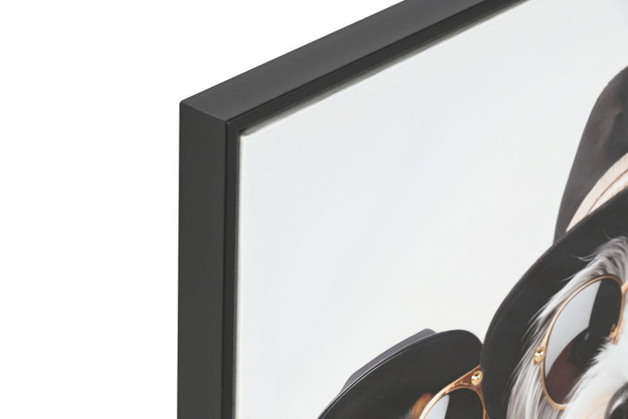 DKD Home Decor Cuadro Lienzo MDF 62x62 Perros con Gafas Surtido de 4 DKD Home Decor Cuadro Lienzo MDF 62x62 Perros con Gafas Surtido de 4