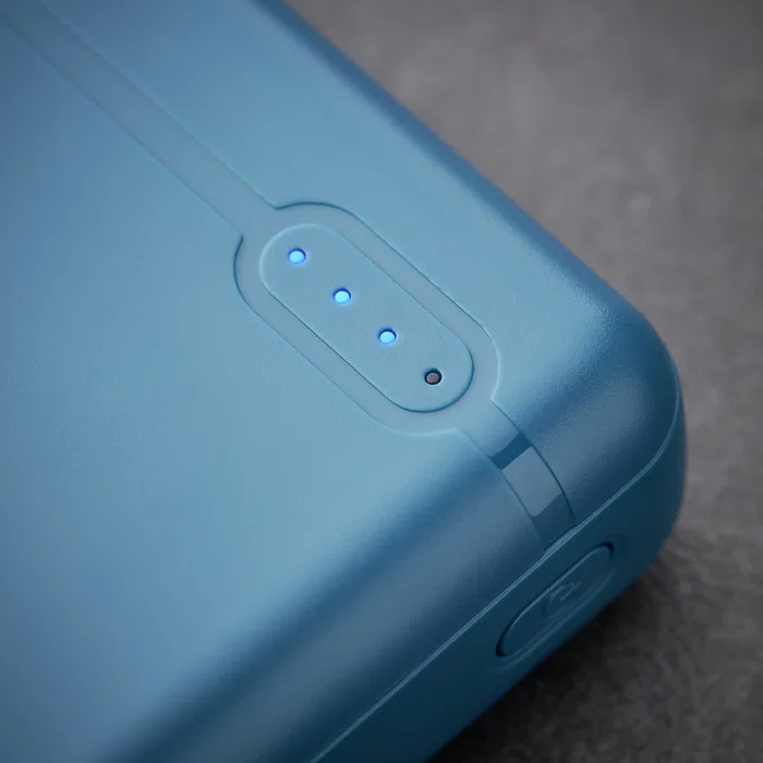 Intenso XS10000 Power Bank 10000 mAh Batería Externa - Color Petróleo - Con USB-C y Micro-USB - Incluye Cable USB-A a USB-C