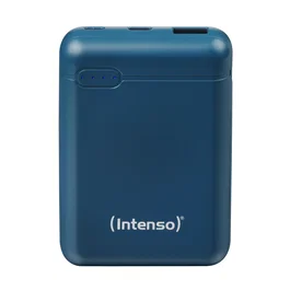 Intenso XS10000 Power Bank 10000 mAh Batería Externa - Color Petróleo - Con USB-C y Micro-USB - Incluye Cable USB-A a USB-C