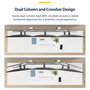 StarTech.com 6-MONITOR-ARM-A Soporte para 6 Monitores Blanco