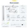 StarTech.com 6-MONITOR-ARM-A Soporte para 6 Monitores Blanco