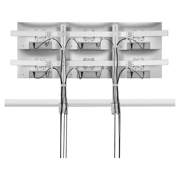 StarTech.com 6-MONITOR-ARM-A Soporte para 6 Monitores Blanco
