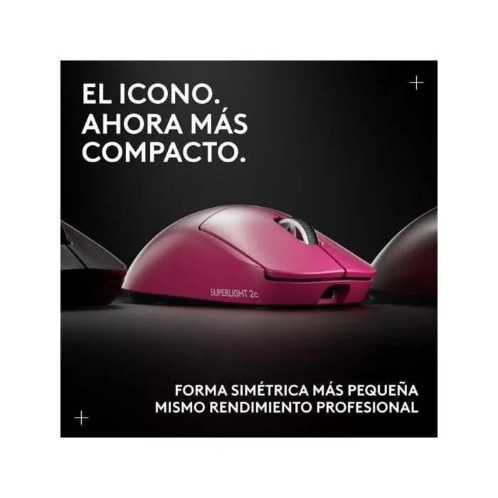 Logitech G PRO X Superlight 2 Ratón Gaming Inalámbrico - Rosa