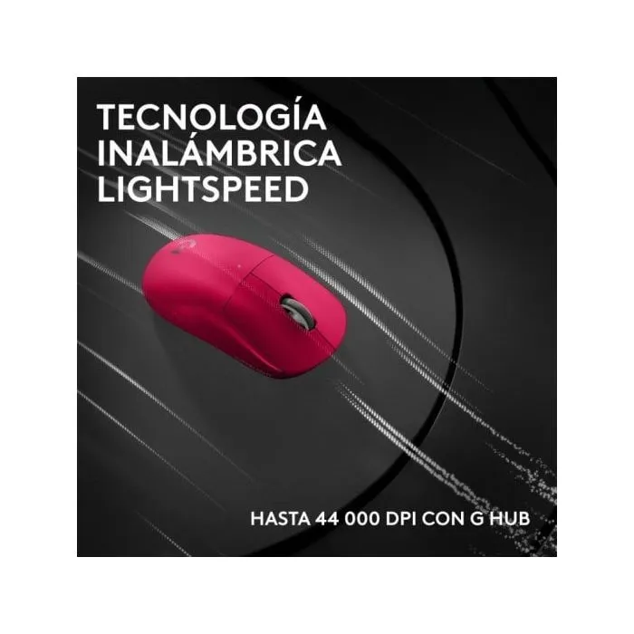 Logitech G PRO X Superlight 2 Ratón Gaming Inalámbrico - Rosa