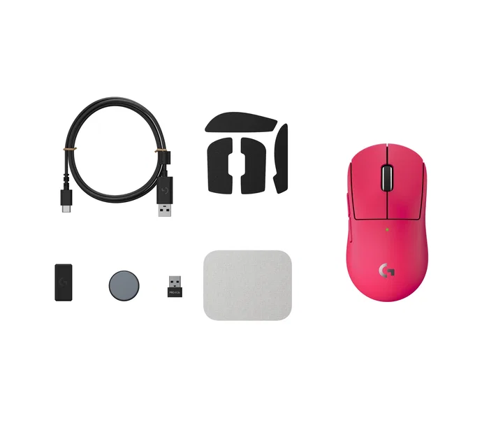 Logitech G PRO X SUPERLIGHT 2c Ratón Gaming Inalámbrico Rosa