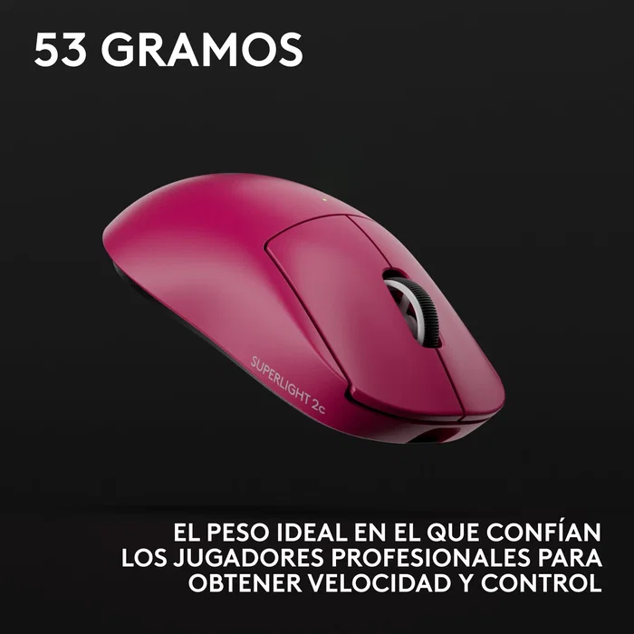 Logitech G PRO X SUPERLIGHT 2c Ratón Gaming Inalámbrico Rosa