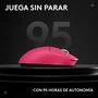 Logitech G PRO X SUPERLIGHT 2c Ratón Gaming Inalámbrico Rosa