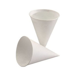 PAPSTAR Spitzbecher Vaso de 0,12 l Blanco 7,5 cm