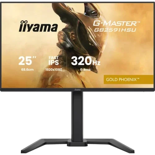 iiyama G-MASTER Gold Phoenix™ GB2591HSU-B1 Gaming Monitor 24,5 Pulgadas Full HD 320Hz iiyama G-MASTER Gold Phoenix™ GB2591HSU-B1 Gaming Monitor 24,5 Pulgadas Full HD 320Hz