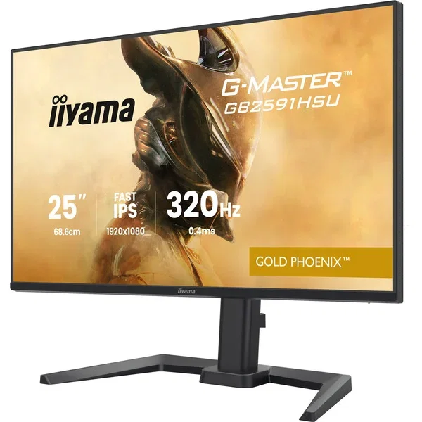 iiyama G-MASTER Gold Phoenix™ GB2591HSU-B1 Gaming Monitor 24,5 Pulgadas Full HD 320Hz iiyama G-MASTER Gold Phoenix™ GB2591HSU-B1 Gaming Monitor 24,5 Pulgadas Full HD 320Hz