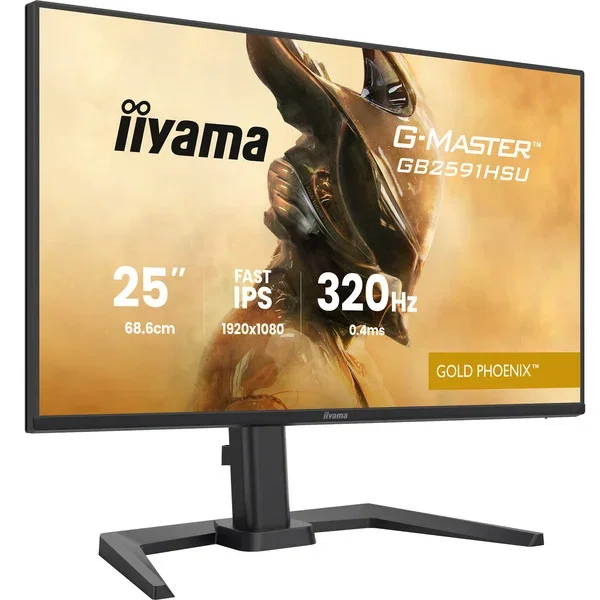 iiyama G-MASTER Gold Phoenix™ GB2591HSU-B1 Gaming Monitor 24,5 Pulgadas Full HD 320Hz iiyama G-MASTER Gold Phoenix™ GB2591HSU-B1 Gaming Monitor 24,5 Pulgadas Full HD 320Hz