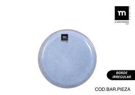 La Mediterranea Plato "Macarella Blue" 16 cm (24 Unidades)