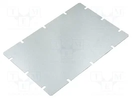 FIBOX Placa de ensamblaje de acero con recubrimiento de zinc MIV200